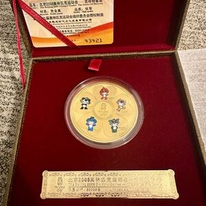 Olympics Gold Coin Souvenir Collection